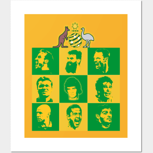 Popart - SOCCEROOS LEGENDS Posters and Art